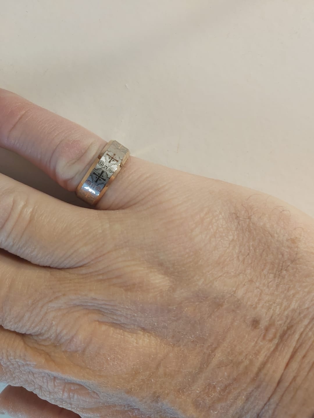 Customer photo review of Bague Loyauté Templier