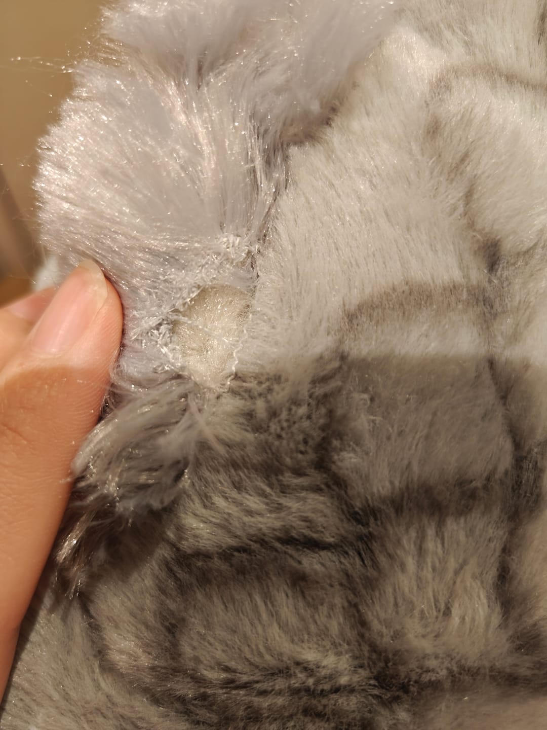 Customer photo review of Shoebill Stork Bird Soft Stuffed Plush Toy