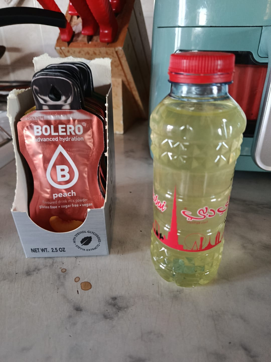 Customer photo review of Bolero Sticks 48 Bustine MIX 3g, Bevanda Istantanea Zero Zuccheri e Poche Calorie
