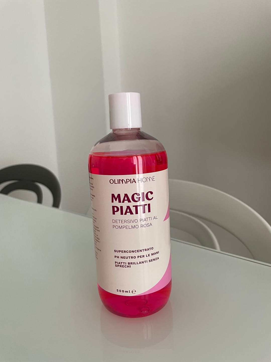 Customer photo review of Magic Piatti Ml.500 - Detersivo Piatti al Pompelmo Rosa