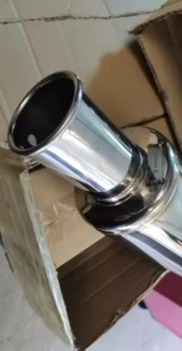 Customer photo review of SP-One Muffler Universal