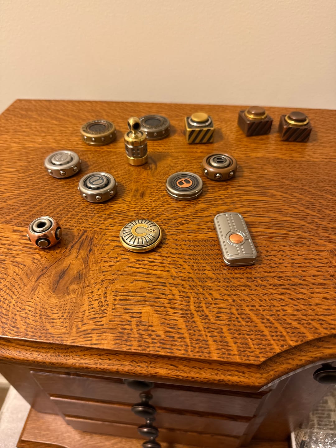 Customer photo review of Wanwu CENTURION Shield Fidget Slider Clicker