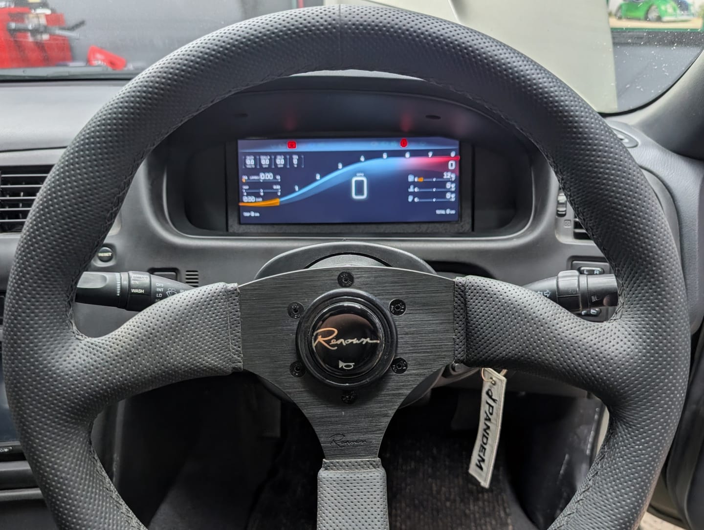 Customer photo review of Nissan Skyline R33/GT-R Dash Cluster Mount