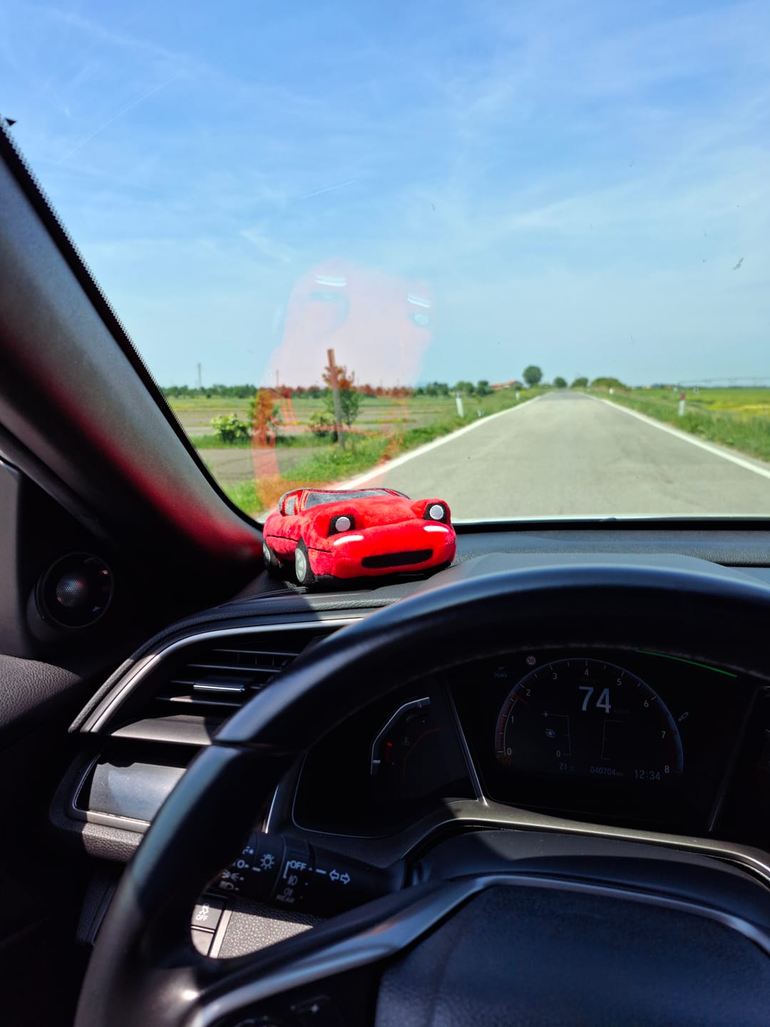 Customer photo review of Miata MX5 Plushie