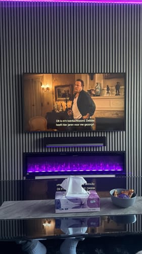 Customer photo review of Lumea Fires Elektrische sfeerhaard Avero 60″ inch – 152 cm