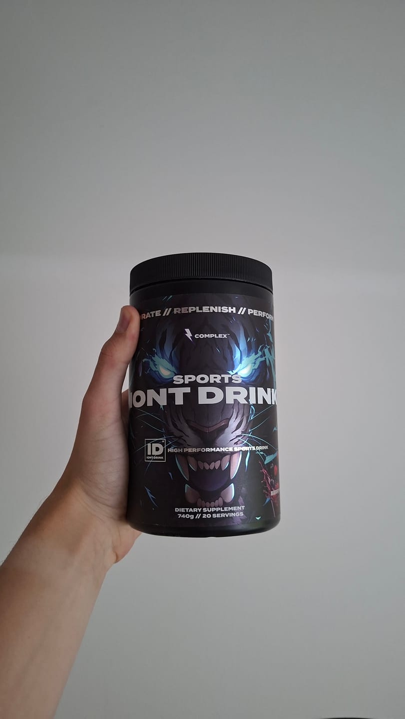 Customer photo review of Dual-Carb Ion Drink