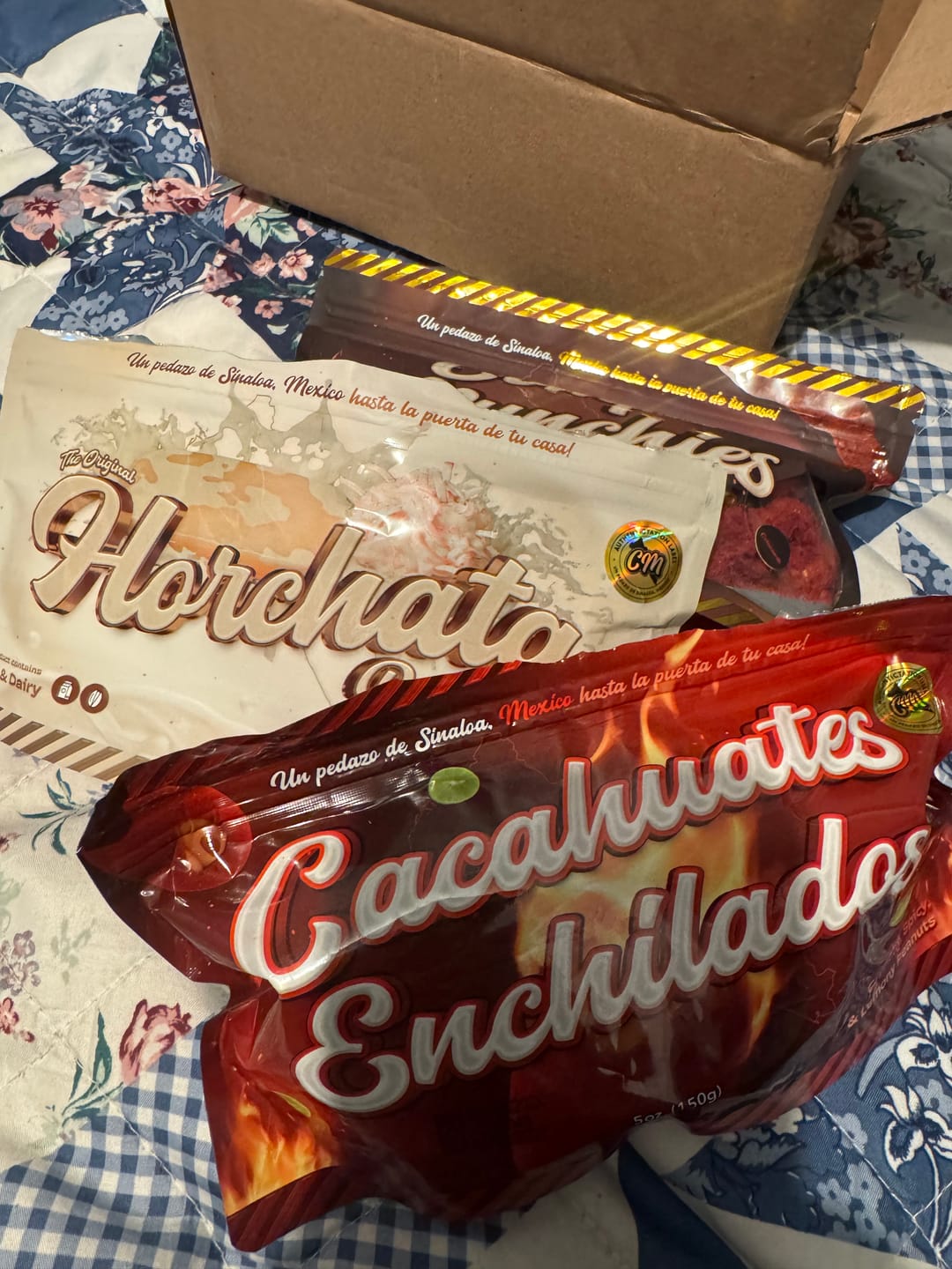 Customer photo review of Cacahuates Enchilados