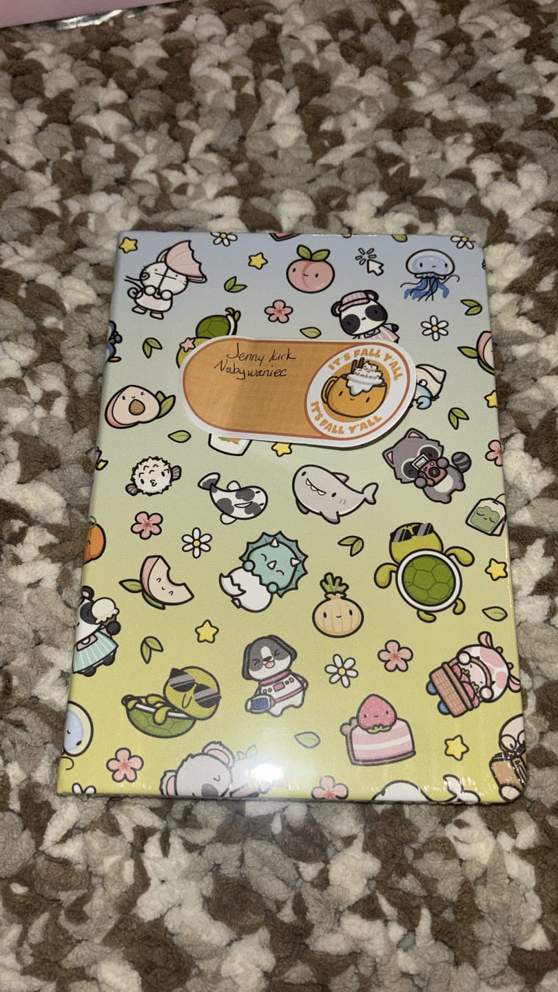Customer photo review of Mixed Characters Journal