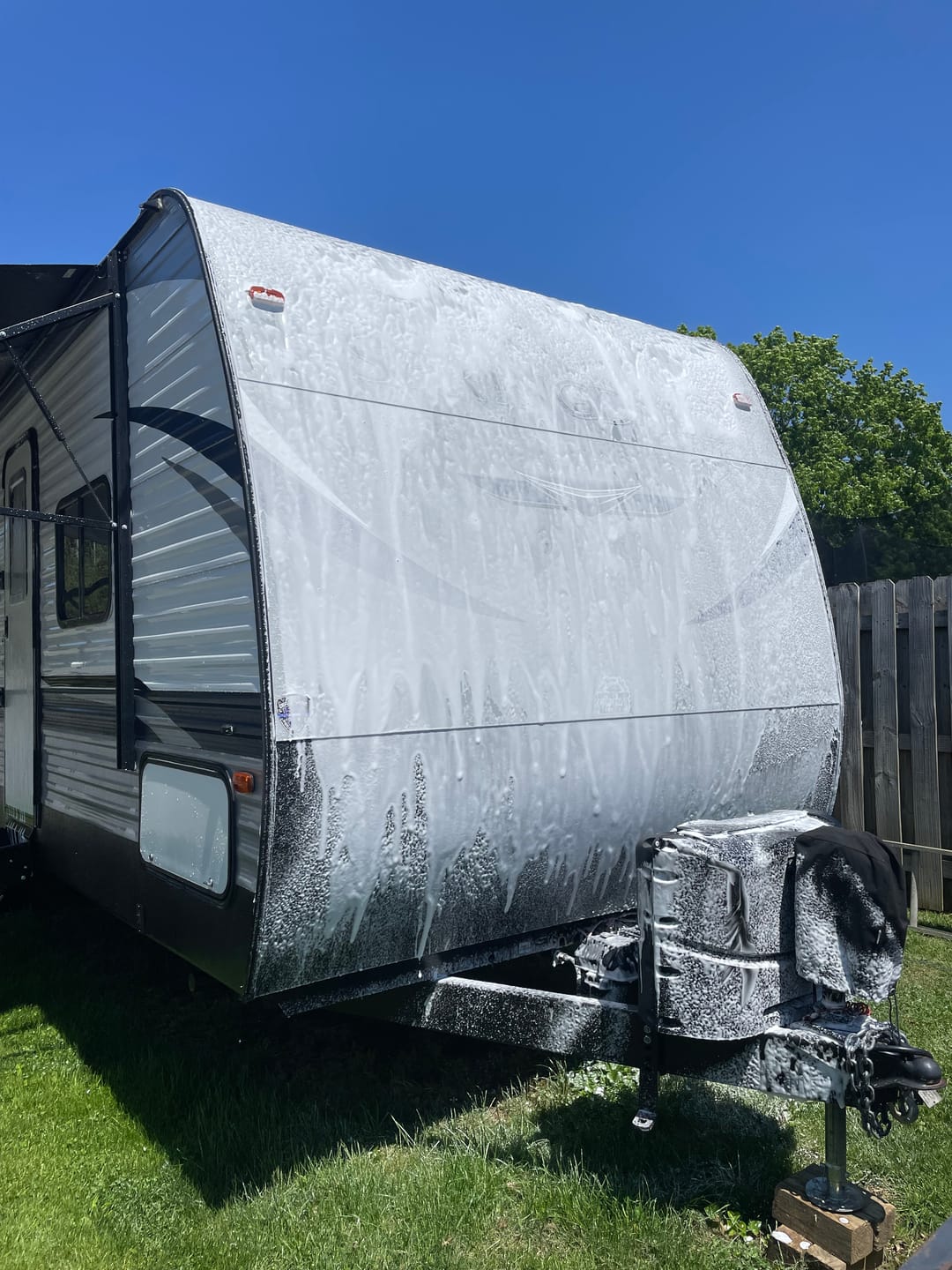 Customer photo review of THE PATRIOT PACK: FOAM CANNON & MACHINE CLEAN BUNDLE