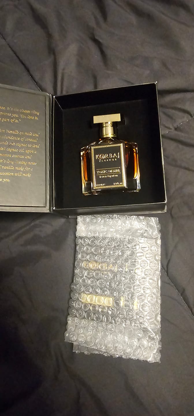 Customer photo review of TOXIC DESIRE 100ml + Free Discovery Perfume Set 20ml