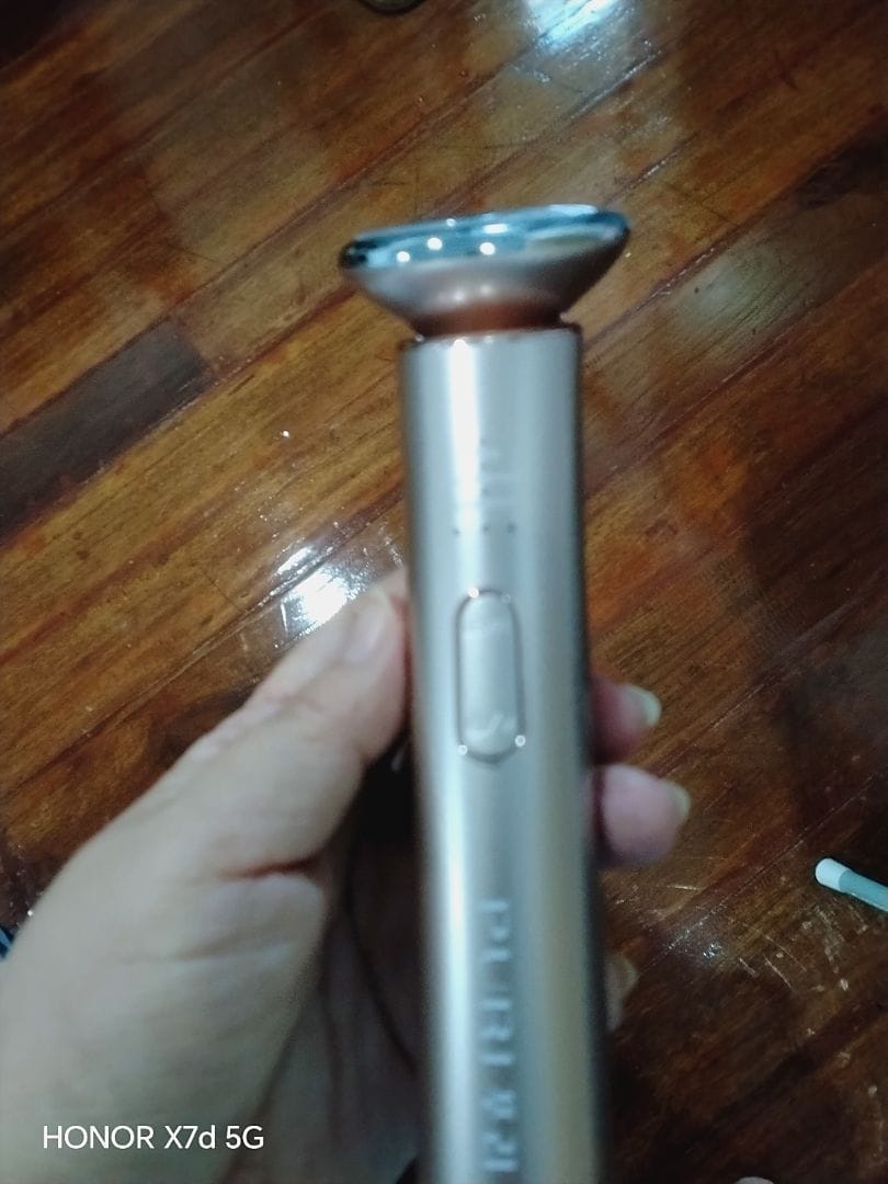 Customer photo review of เซตลิมิเตด | EMS Uplift Device & Mini PDRN Gel 20g. x2