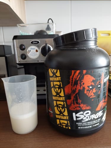Customer photo review of Mutant ISO Surge Proteina Aislada 5 Lb