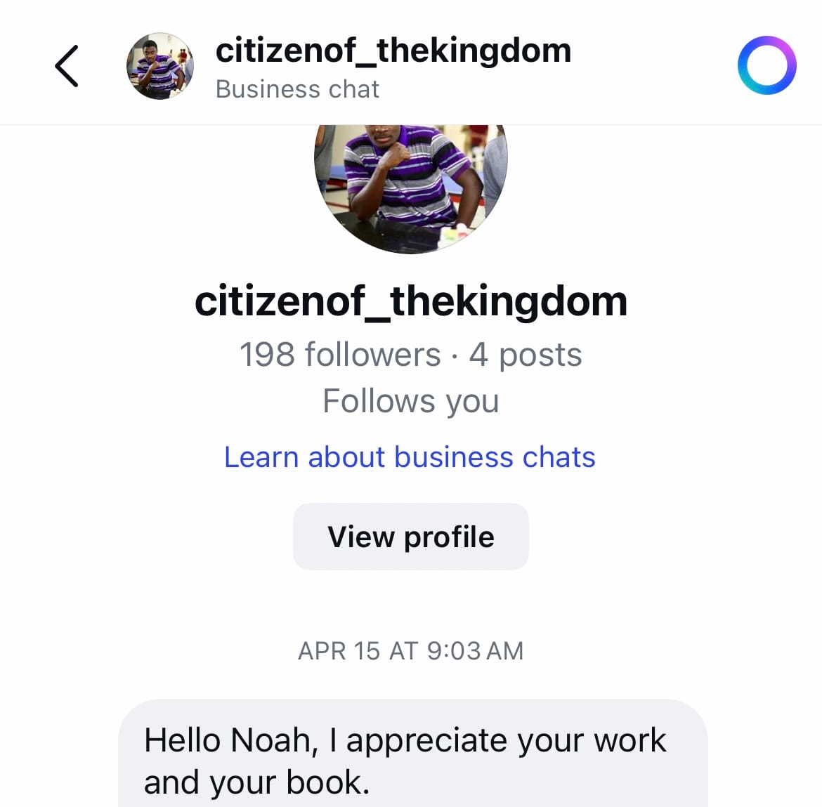 Customer photo review of Temple Restoration Ebook