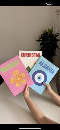 Customer photo review of Custom Travel Book