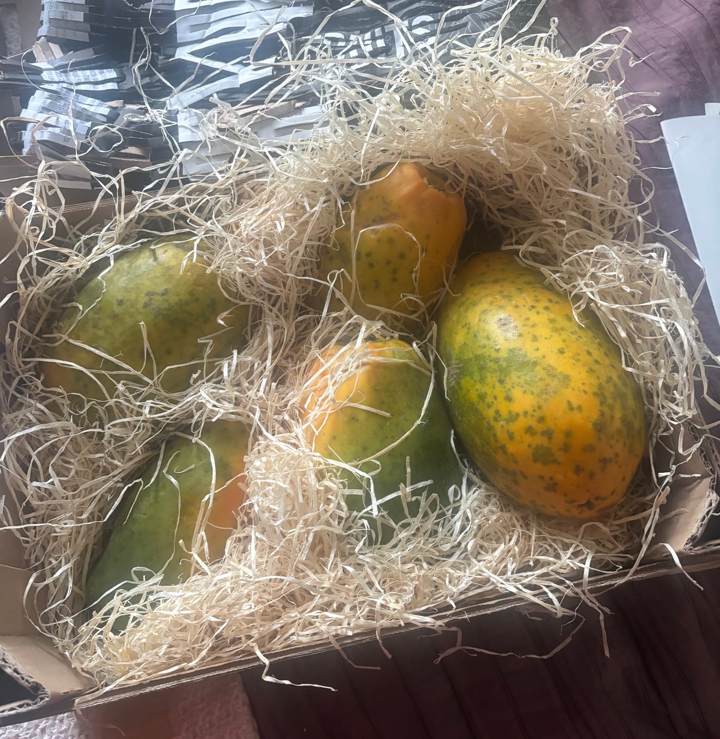 Customer photo review of Papaya Bio von Julian 4,5kg Box Sonderaktion %