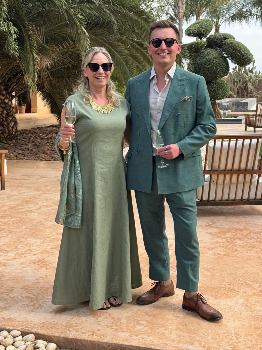 Customer photo review of Washed Linen Blend Fabric