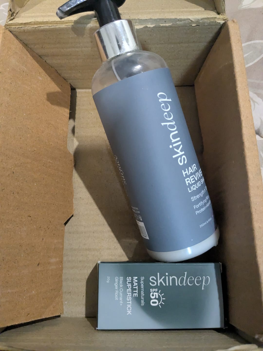 Customer photo review of HAIR REVIVER - Rice Protein Liquid Shampoo
