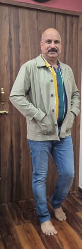 Customer photo review of Hyperflex Work Shacket