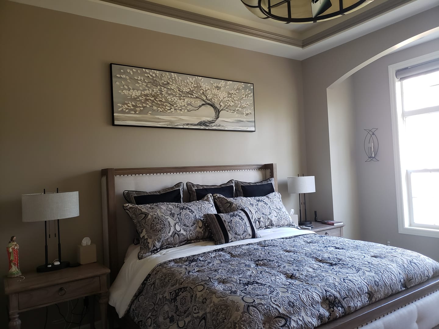 Customer photo review of Textured Arbor Art | Tranquil Grace