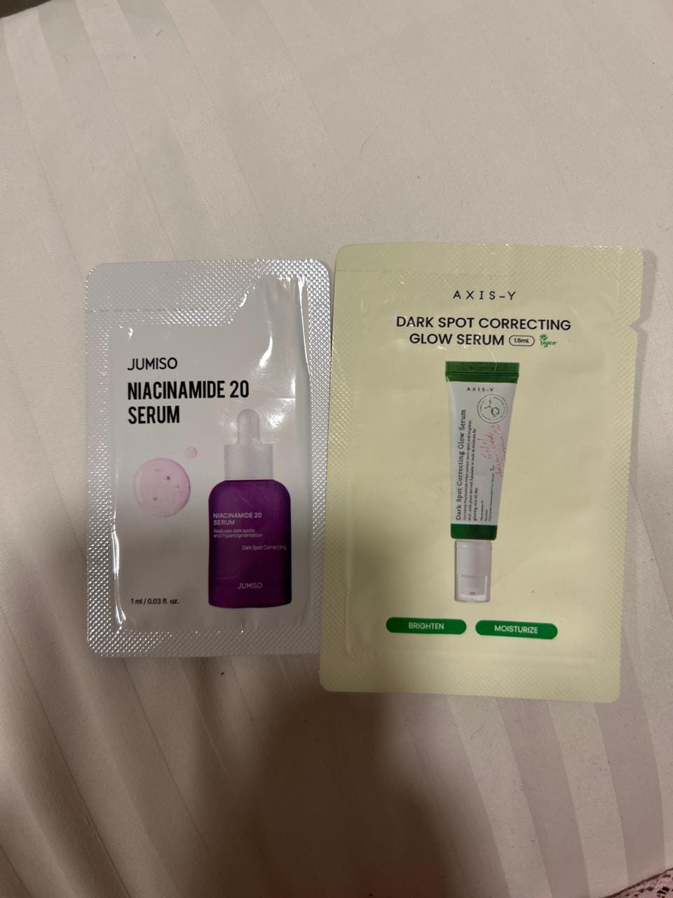 Customer photo review of Niacinamide 10% + Zinc 1% Oil Control Serum