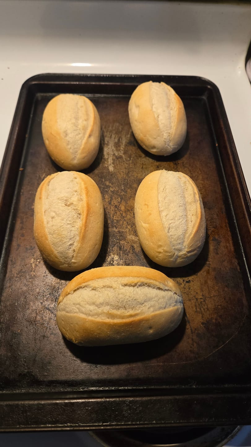 Customer photo review of Baker's Rolls "Brötchen" (5 pack)