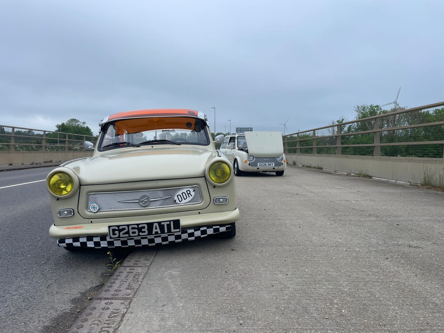 Customer photo review of Classic Oblong Metal Pressed Number Plate - 520mm x 111mm