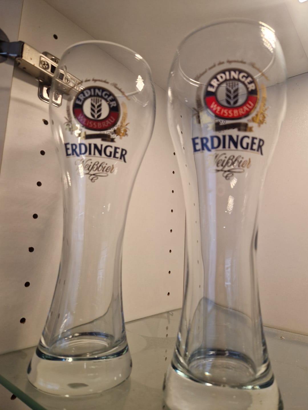 Customer photo review of Erdinger Bierglazen Weizen - 500 ml - 2 stuks