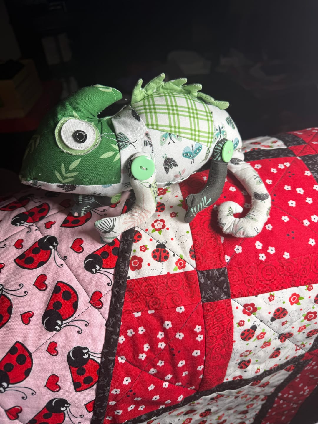 Customer photo review of Mrs. Quilty Plushies – Bundle of 14 Patterns Vol. 2