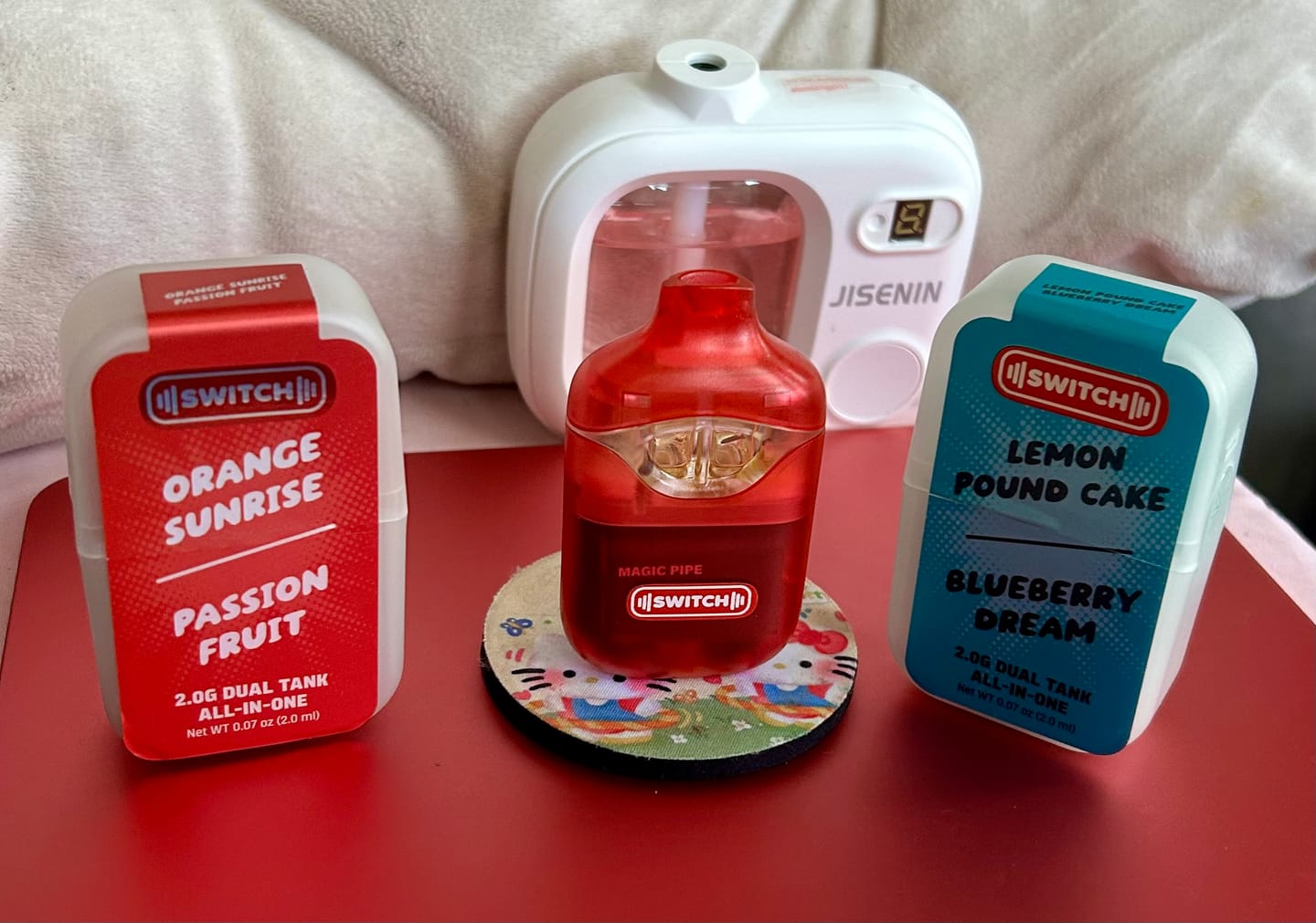 Customer photo review of Switch - 2G Passion Fruit/Orange Sunrise