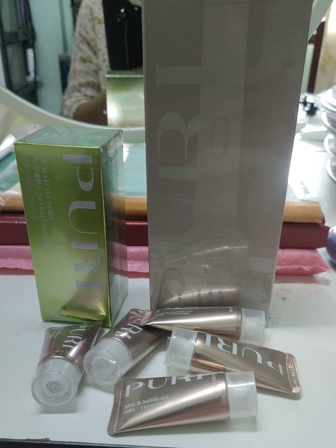 Customer photo review of Uji Matcha PDRN Whisk Glow Essence อูจิ มัจฉะ PDRN วิสก์ โกลว์ เอสเซนซ์