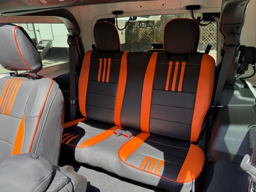 Customer photo review of Premium Custom-Fit Seat Covers