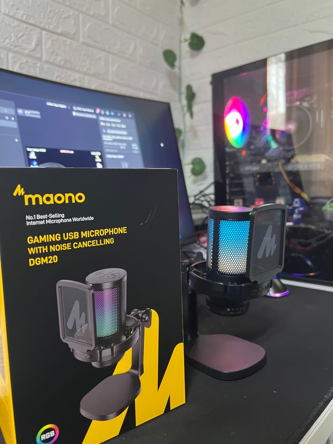 Customer photo review of Maono DGM20 Condenser USB Mikrofon