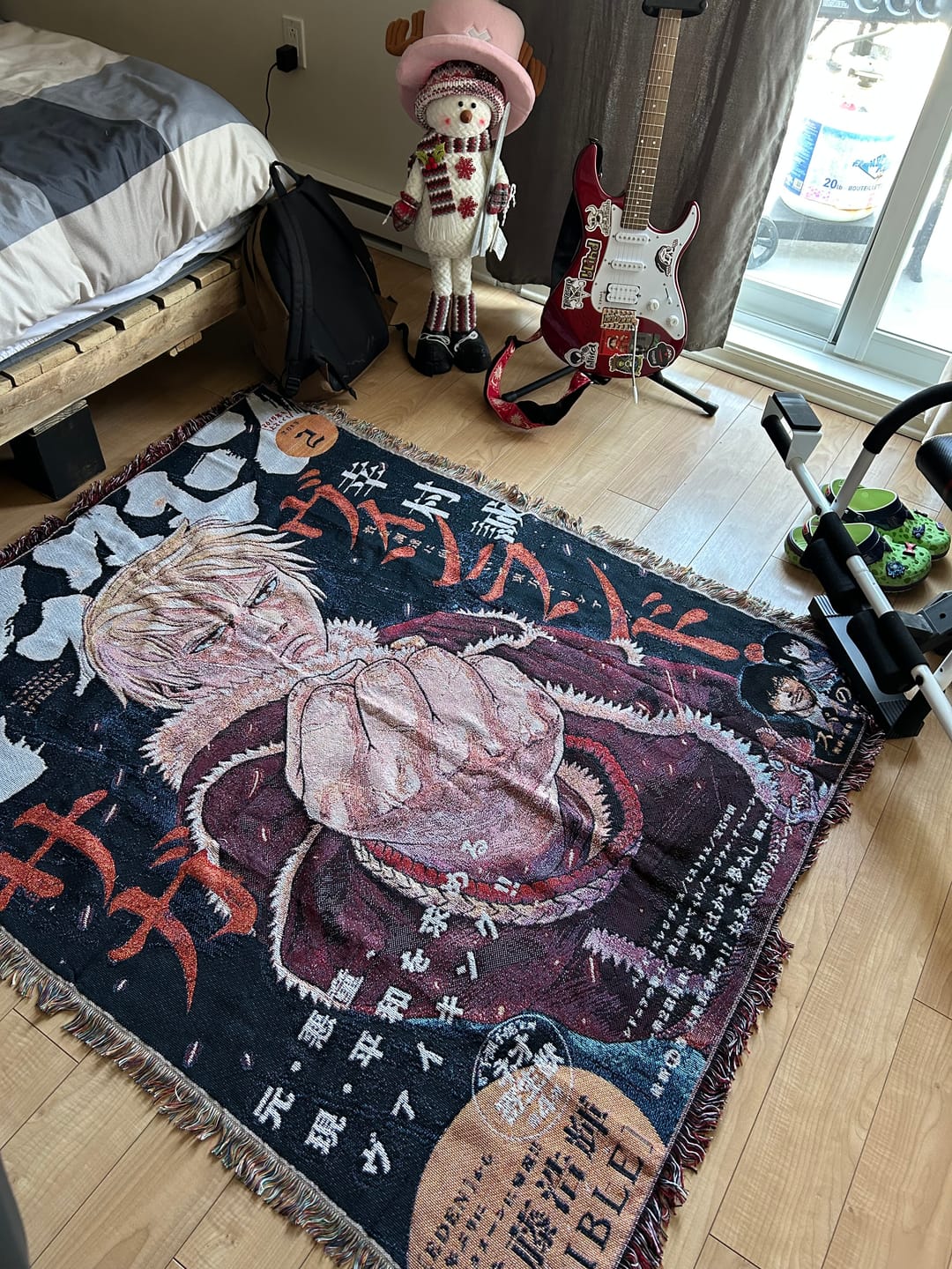Customer photo review of Saga Woven Blanket Tapestry
