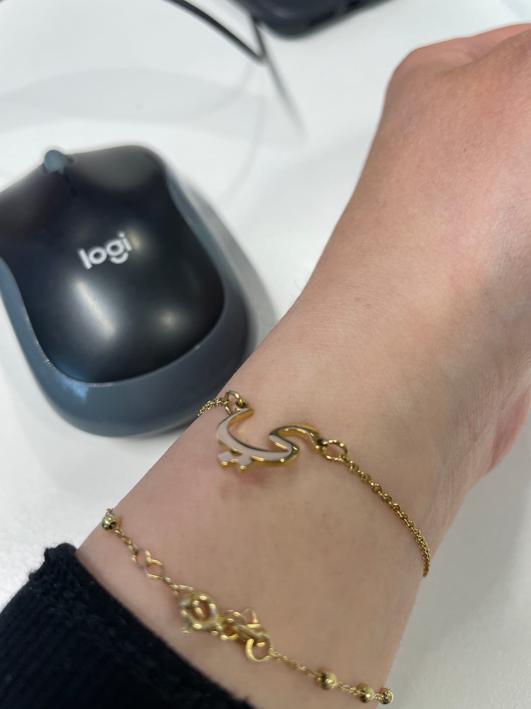 Customer photo review of Arabic Name Bracelet - Personalised