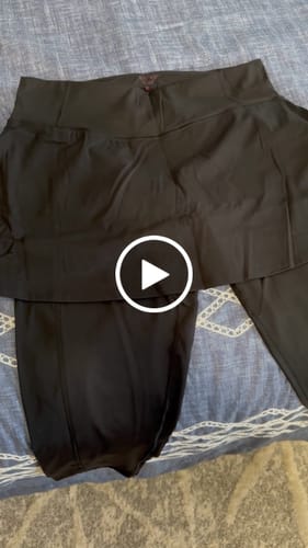 Customer video review of Summit Skirted Leggings w/Pockets
