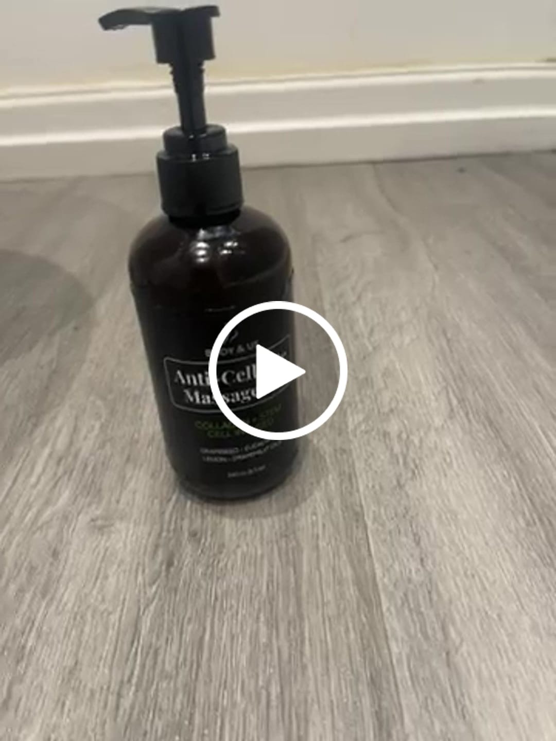 Customer video review of Body & Us Anti-Cellulite Massage Oil