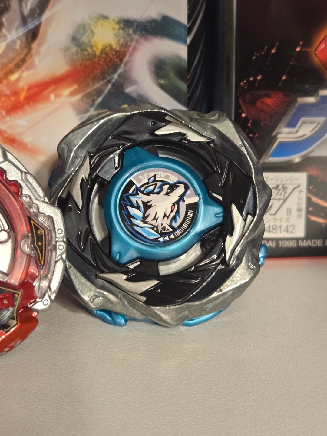 Customer photo review of Takara Tomy Beyblade X CX-10 Wolf Hunt F0-60DB