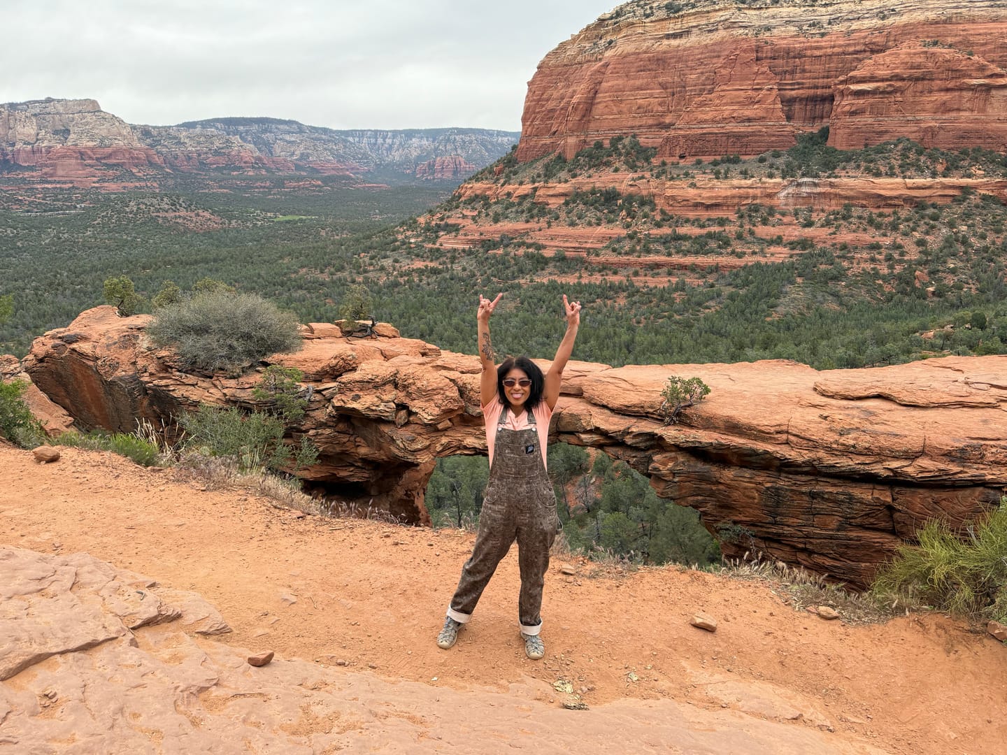 Customer photo review of Born Bad Washed Overalls - Snakeskin