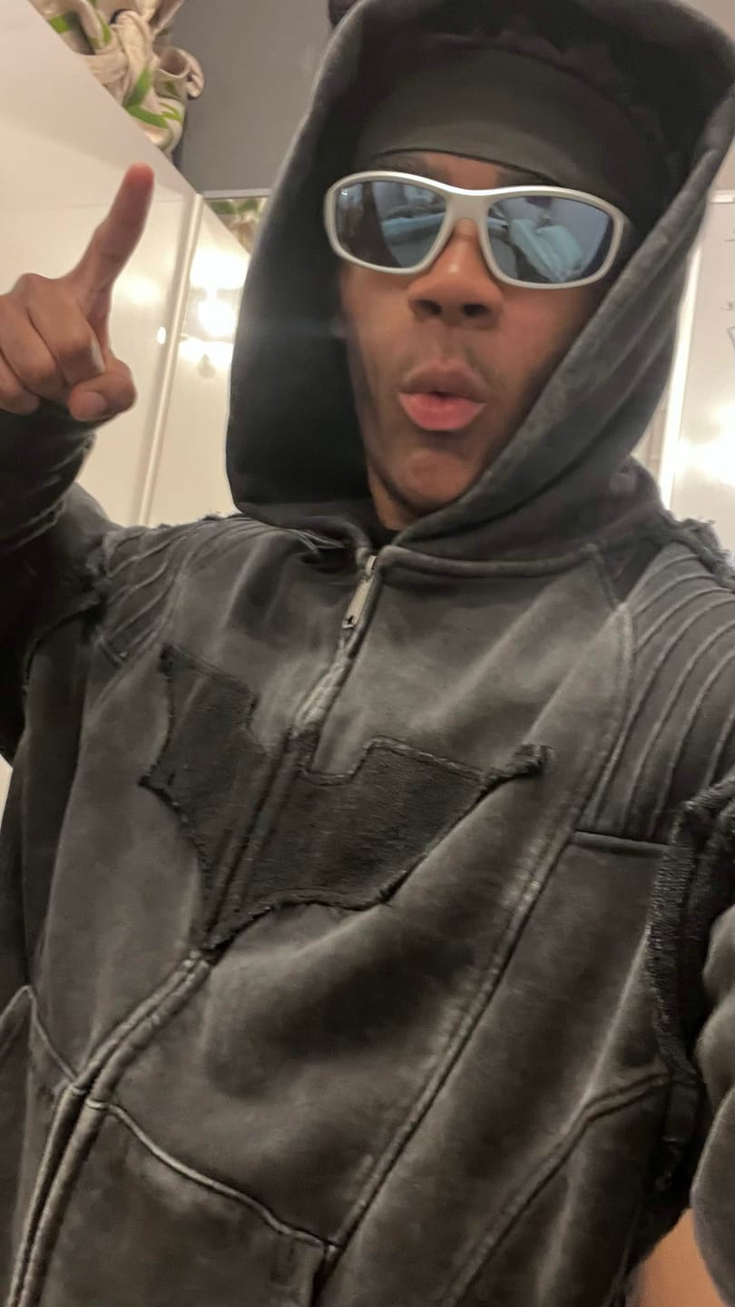 Customer photo review of 5209 - Batman Armored Zip-Ups