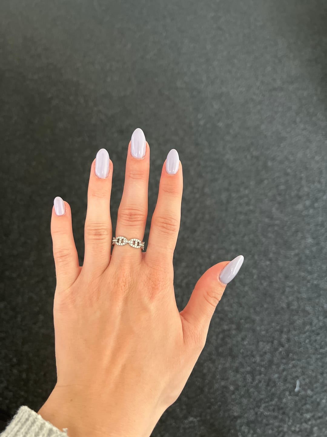Customer photo review of Pave Flow Deluxe Ring 14K Vergoldet