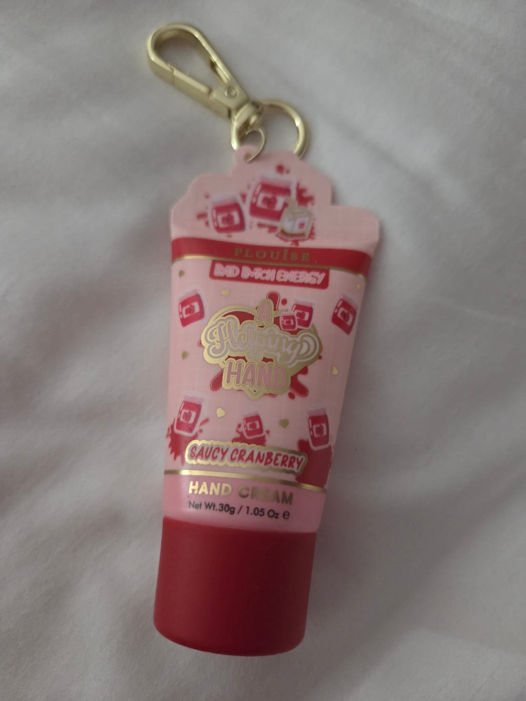 Customer photo review of P.Louise Christmas Magazine - Saucy Cranberry Hand Cream