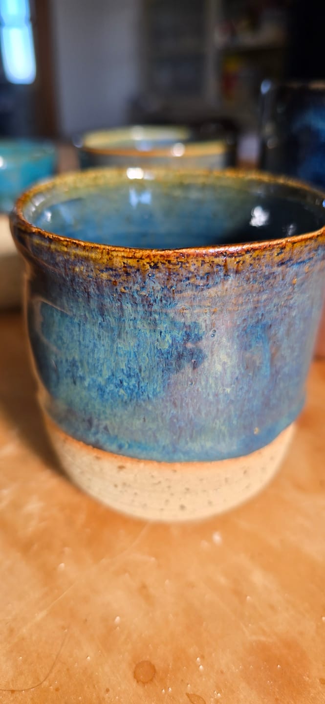 Customer photo review of Abbots Titirangi Midfire Brushable Glaze