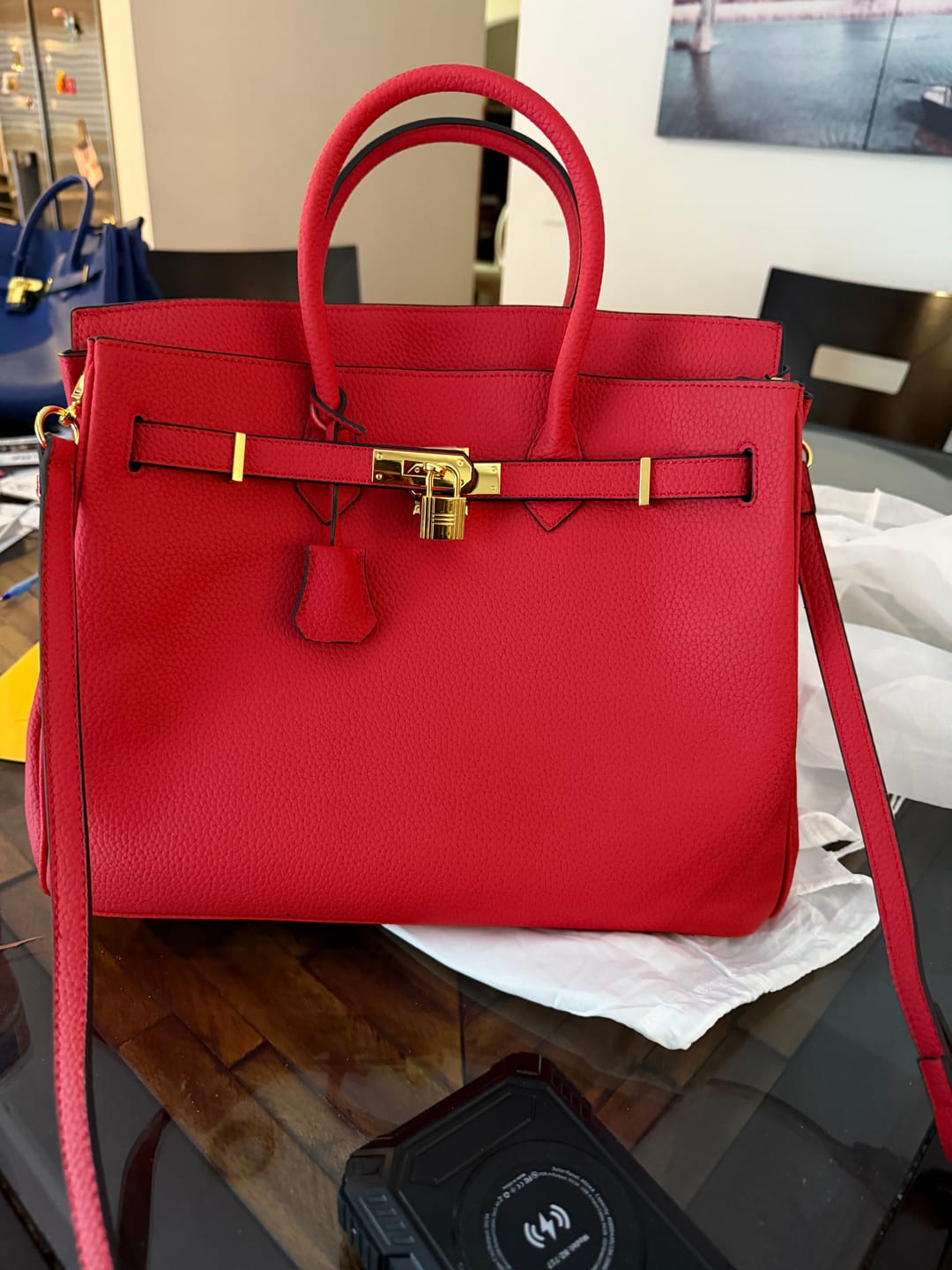 Customer photo review of LALUVA - Warkin Bags