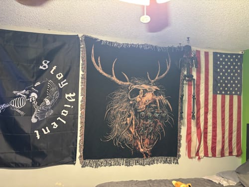 Customer photo review of PRÈŸ (Woven Blanket)