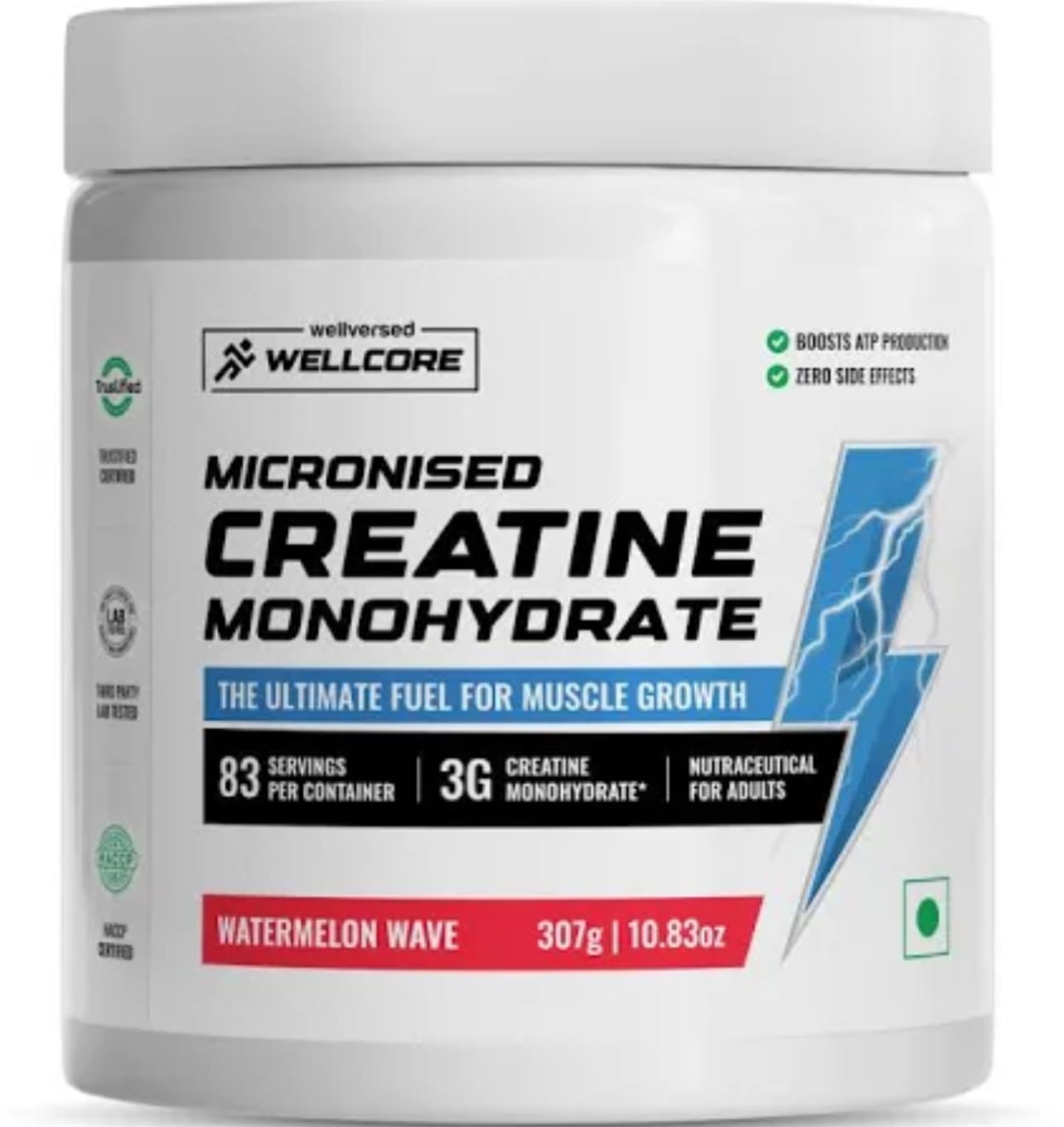 Customer photo review of Wellcore - Pure Micronised Creatine Monohydrate | Watermelon Wave (307g, 83 servings)