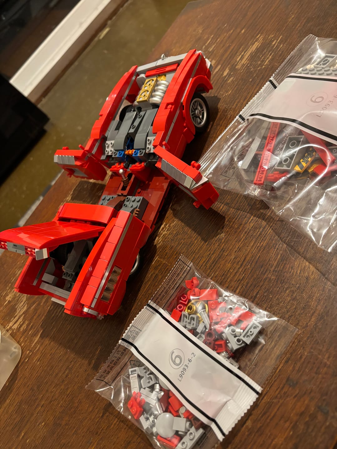 Customer photo review of Low Rider Collectible - Big Red By Lumibricks