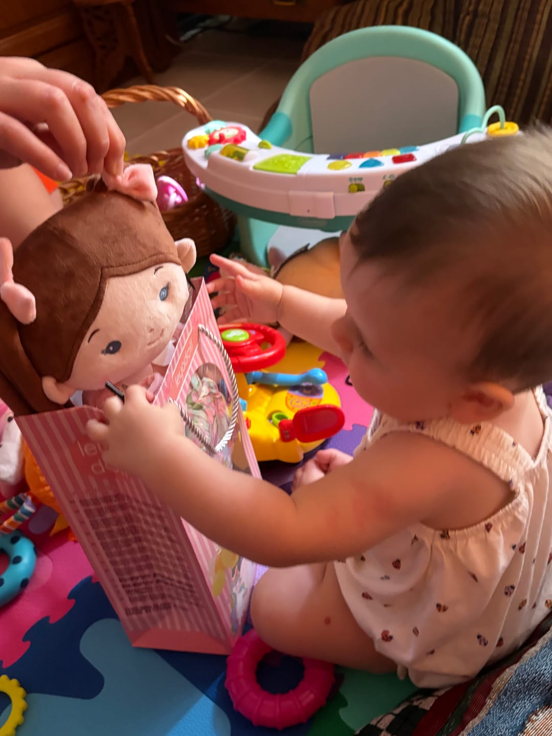 Customer photo review of Personalized Meadow Girl