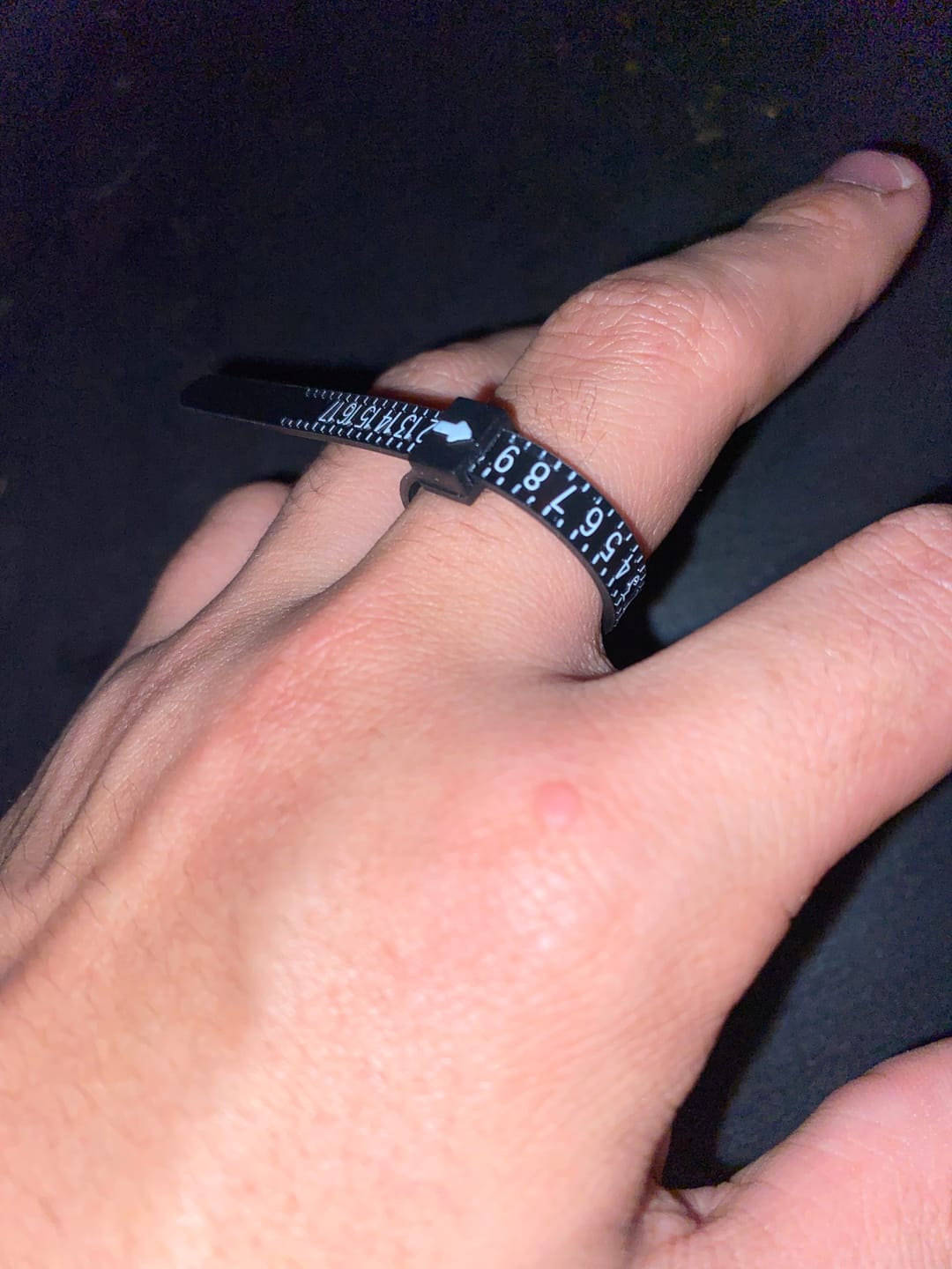Customer photo review of FREE RING SIZER