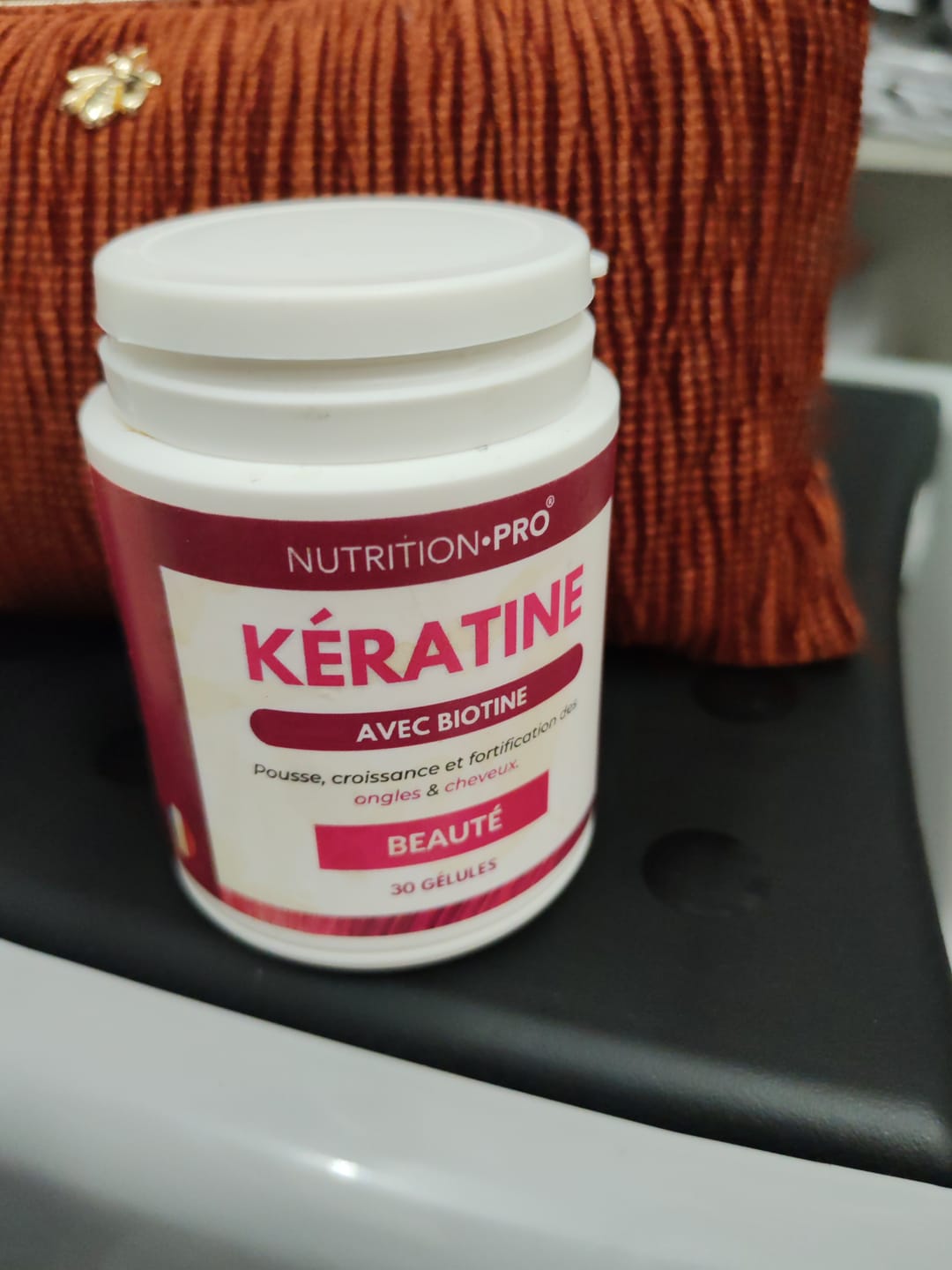 Customer photo review of KÉRATINE • BIOTINE - 30 GÉLULES