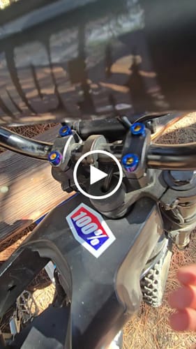 Customer video review of Direct Mount Titanium Bolts